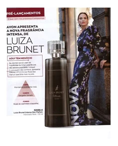 Luiza Brunet Intensa Avon perfume .